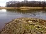 Rzeka Odra w ciepłym grudniu